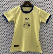 26-27 Club America Yellow 110th Anniversary Edition Women Fans Soccer Jersey (女)