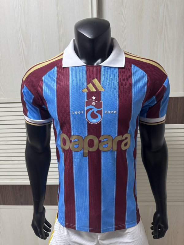 27-28 Trabzonspor Home Player Version Soccer Jersey