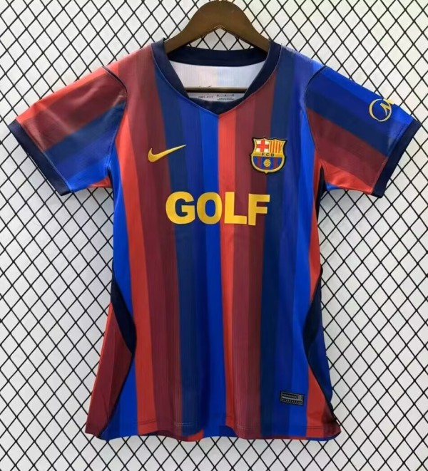 26-27 BAR Home Women Fans Soccer Jersey (女) *GOLF