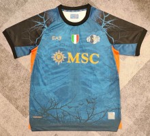 25-26 Napoli Blue All Saints' Day Fans Soccer Jersey