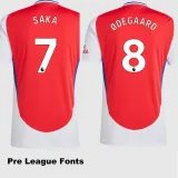 24-25 ARS Home Long Sleeve Fans Soccer Jersey