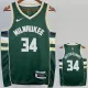22-23 BUCKS ANTETOKOUNMPO #34 Green Top Quality Hot Pressing NBA Jersey