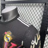 25-26 RMA Black Blue Special Edition Player Version Training Shirts *L