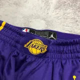 22-23 LAKERS Purple Top Quality NBA Pants (Trapeze Edition) 飞人版