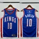 24-25 Kings DEROZAN #10 Blue City Edition Top Quality Hot Pressing NBA Jersey