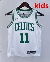 2023 CELTICS IRVING #11 White Top Quality Hot Pressing Kids NBA Jersey