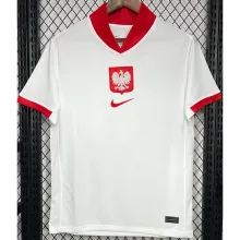 24-25 Poland Home Fans Soccer Jersey
