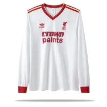 1985-1987 LIV Away Long sleeves Retro Soccer Jersey