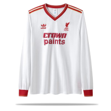 1985-1987 LIV Away Long sleeves Retro Soccer Jersey