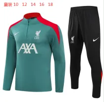 24-25 LIV High Quality Kids Half Pull Tracksuit