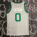 CELTICS TATUM #0 Gray Top Quality Hot Pressing NBA Jersey