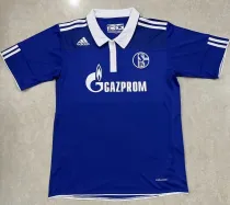 2010-2011 Schalke Home Retro Soccer Jersey