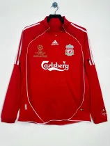 2006-2008 LIV Home Long sleeves Retro Soccer Jersey 长袖-欧冠版