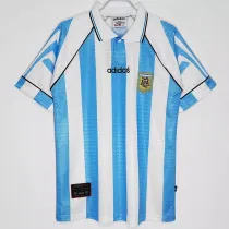 1996-1997 Argentina Home Retro Soccer Jersey