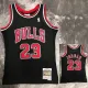 1998 BULLS JORDAN #23 Black Retro Top Quality Hot Pressing NBA Jersey
