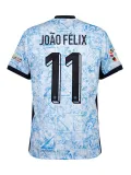 2024 Portugal European Cup Away Long sleeves Player Version Soccer Jersey