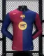 24-25 BAR Home Long Sleeve Player Soccer Jersey