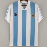 1993 Argentina Home Retro Soccer Jersey