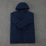 24-25 ACM Royal Blue Hooded Windbreaker Fabric Cotton Coat (黄标)