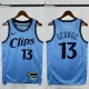 24-25 Clippers GEORGE #13 Blue City Edition Top Quality Hot Pressing NBA Jersey
