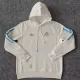 2024 Argentina White Fleece Hoodie