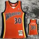 2010 WARRIORS CURRY #30 Orange Retro Top Quality Hot Pressing NBA Jersey