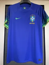 22-23 Brazil Away Fans Soccer Jersey