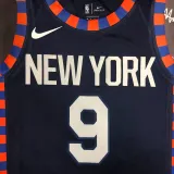 KNICKS ANTHONY #7 Black Top Quality Hot Pressing NBA Jersey