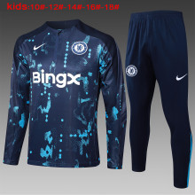 24-25 CHE High Quality Kids Half Pull Tracksuit