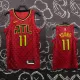 HAWKS YOUNG #11 Red Top Quality Hot Pressing NBA Jersey