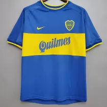 1999-2000 Boca Juniors Home Retro Soccer Jersey