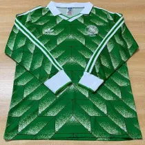 1990 Germany Away Long sleeves Retro Soccer Jersey