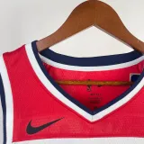 22-23 Wizards WESTBROOK #4 White Top Quality Hot Pressing NBA Jersey