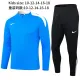 2024 NK Blue Kids Half Pull Tracksuit