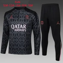 24-25 PSG High Quality Kids Half Pull Tracksuit