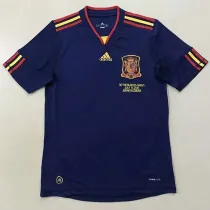 2010 Spain Away Royal Blue Retro Soccer Jersey(带胸前决赛字)