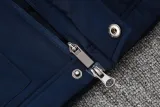 24-25 ACM Royal Blue Hooded Windbreaker Fabric Cotton Coat (黄标)