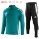 2024 AD Green Kids Half Pull Tracksuit