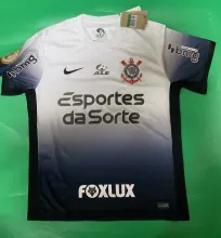 24-25 Corinthians Home Print All Sponsor Fans Soccer Jersey