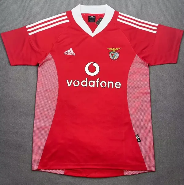 2000-2002 Benfica Home Retro Soccer Jersey