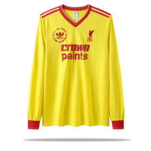 1986 LIV Third Long sleeves Retro Soccer Jersey