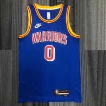21-22 Warriors CURRY #2.974 White 75th Anniversary Top Quality Hot Pressing NBA Jersey
