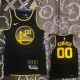 21-22 WARRIORS KUMINGA #00 Black 75th Anniversary City Edition Top Quality Hot Pressing NBA Jersey