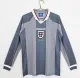 1996 England Retro Long sleeves Soccer Jersey