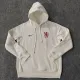 2024 CHE White Fleece Hoodie