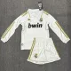 2011-2012 RMA Home Long sleeves Retro Kids Soccer Jersey