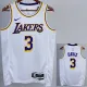 22-23 LAKERS DAVIS #3 White Top Quality Hot Pressing NBA Jersey(圆领)