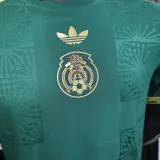 25-26 Mexico Gold Cup Green Player Vesion Soccer Jersey