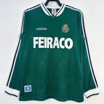 1999-2000 La Coruna Away Long Sleeve Retro Soccer Jersey