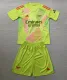 24-25 ARS Fluorescent Yellow GoalKeeper Kids Soccer Jersey